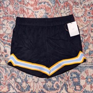 Cadets Casita Terry Shorts in Navy SZ 7/8 (26-29” Waist) NWT